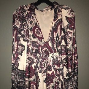 Free people ornate detailed dress